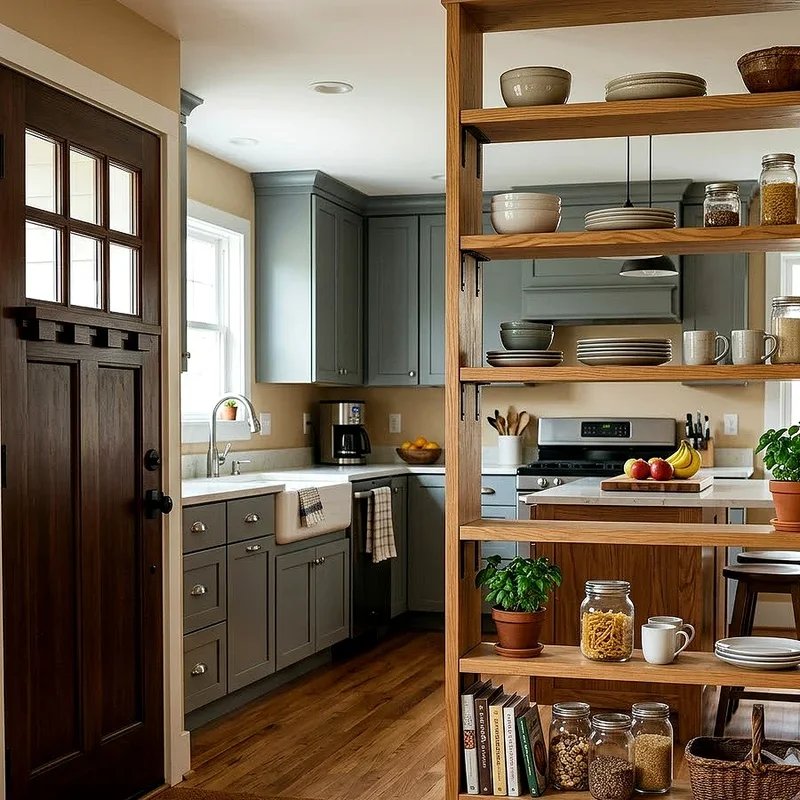 Front Door Into Kitchen Ideas