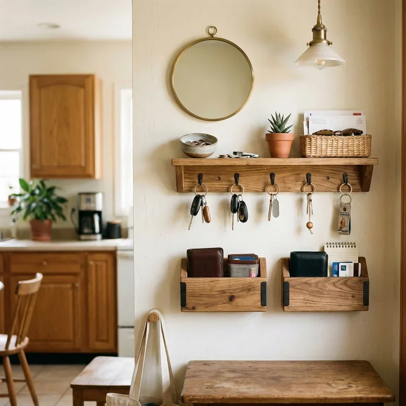 Kitchen Drop Zone Ideas