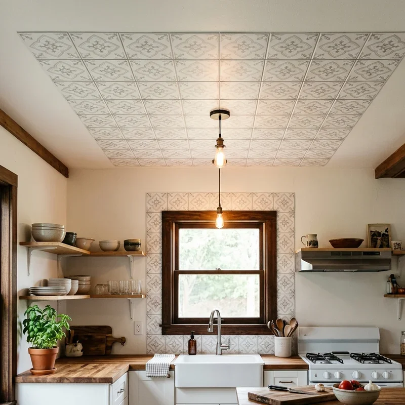DIY Kitchen Ceiling Ideas