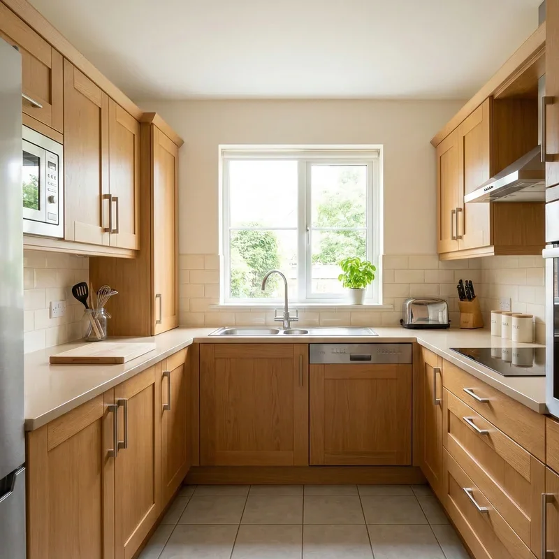 Square Kitchen Layout Ideas