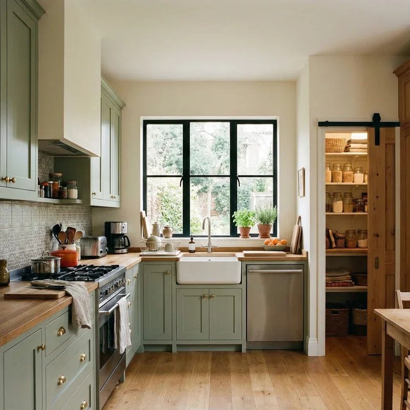 Square Kitchen Layout Ideas