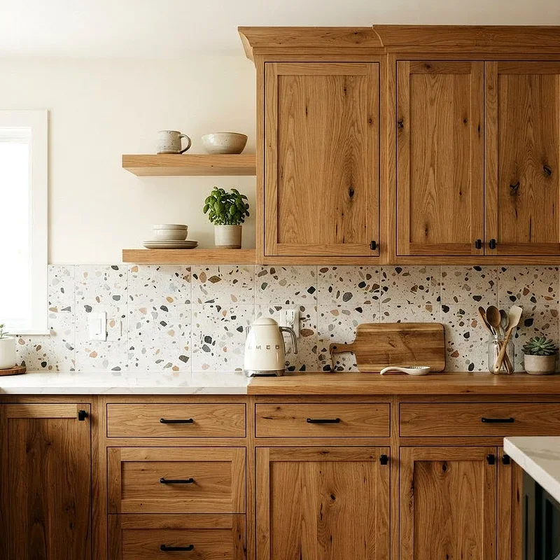 Kitchen Backsplash Ideas With Oak Cabinets