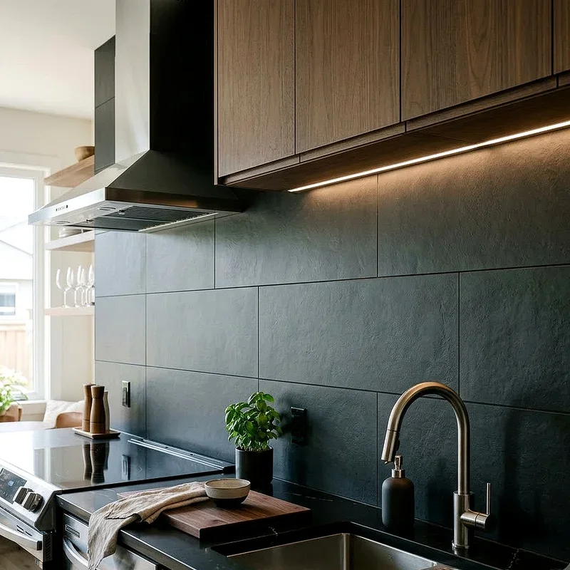 Large Tile Backsplash Ideas