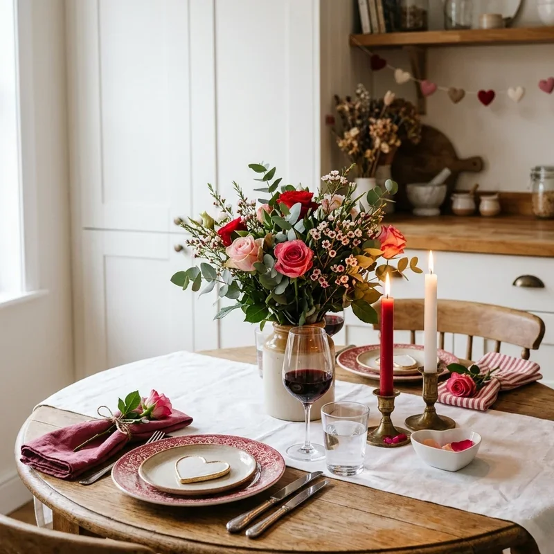 Valentine Kitchen Decor Ideas