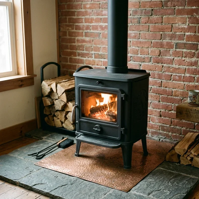 Wood Burning Stove Hearth Ideas