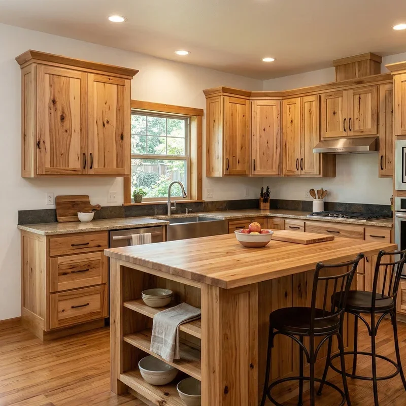 Hickory Kitchen Cabinet Ideas