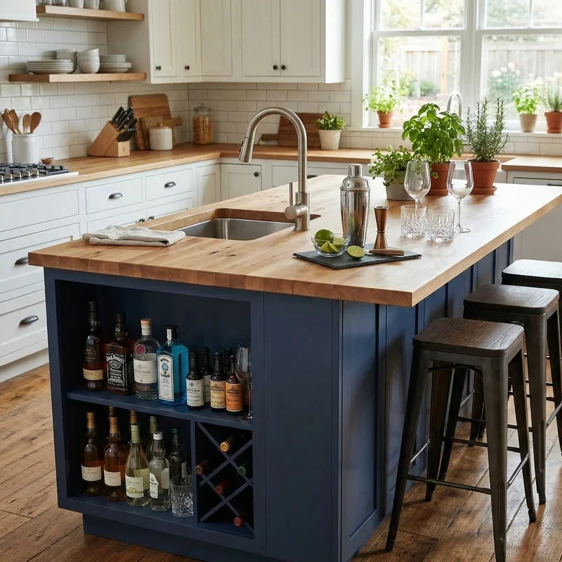 Kitchen Island Bar Ideas