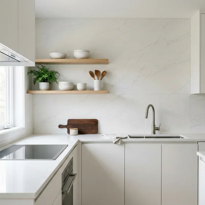 Kitchen White Backsplash Ideas