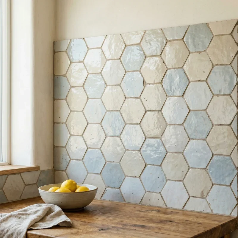 Hexagon Backsplash Ideas
