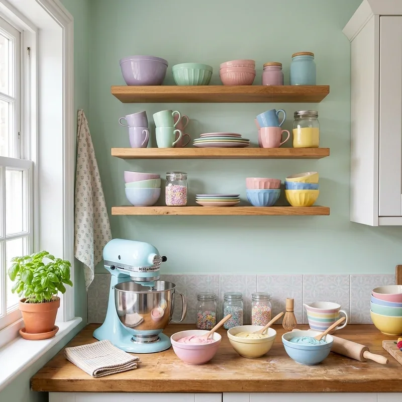 Pastel Kitchen Ideas