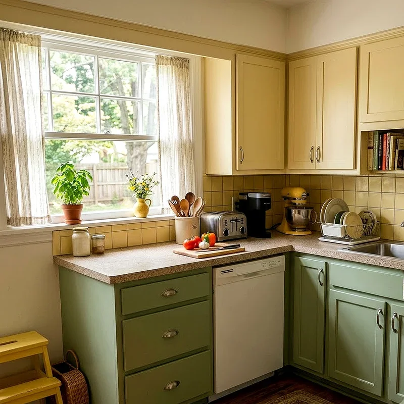Green and Yellow Kitchen Ideas