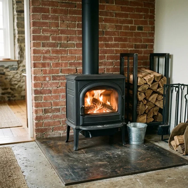 Wood Burning Stove Hearth Ideas