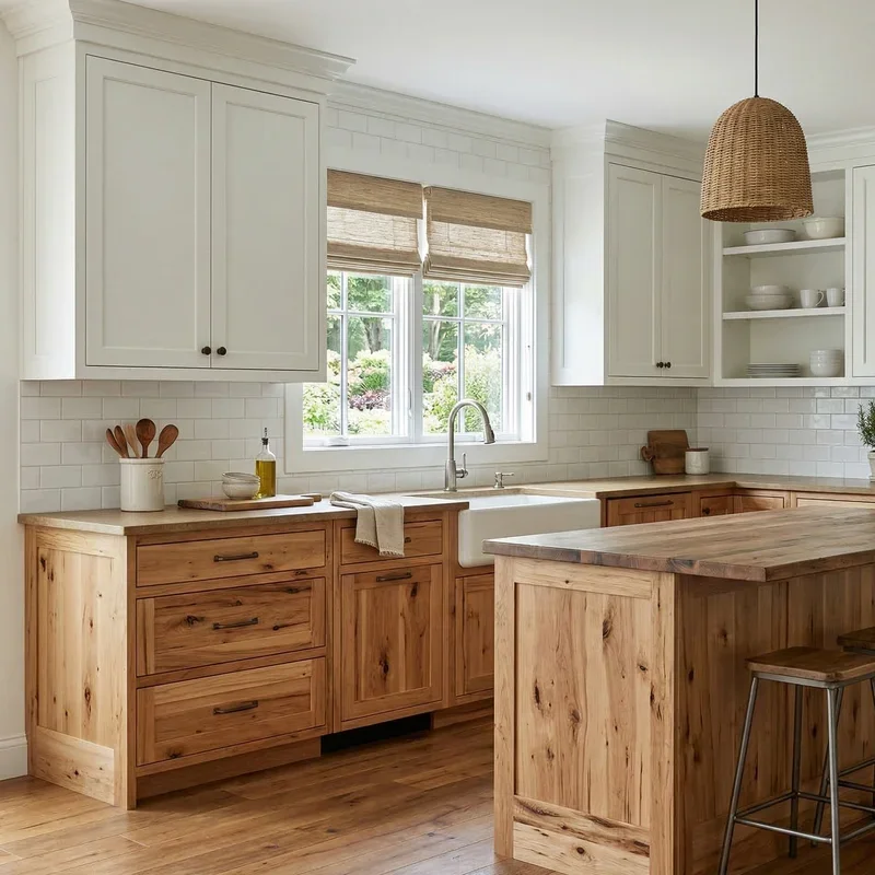 Hickory Kitchen Cabinet Ideas