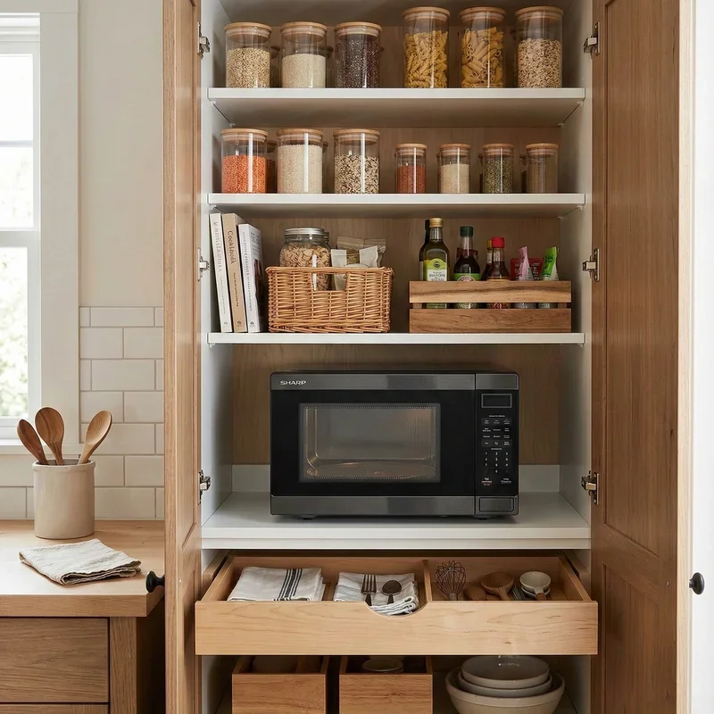 Microwave Ideas for Small Kitchens