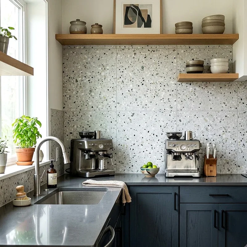 Large Tile Backsplash Ideas