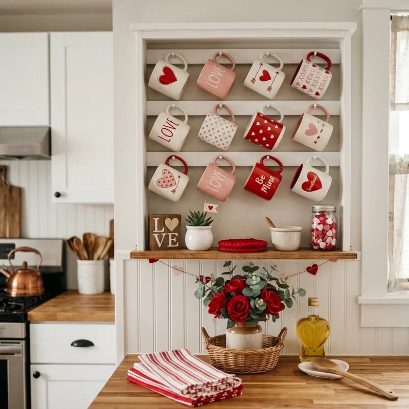 Valentine Kitchen Decor Ideas