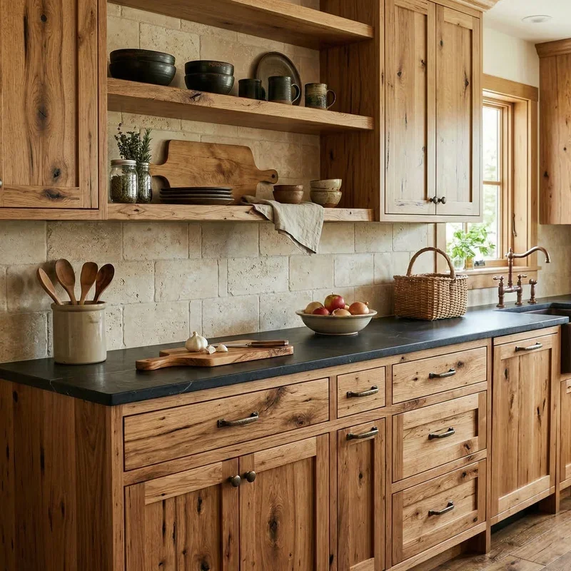 Hickory Kitchen Cabinet Ideas