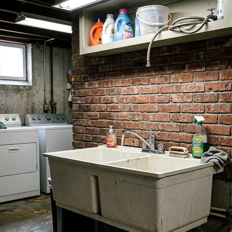 Utility Sink Backsplash Ideas