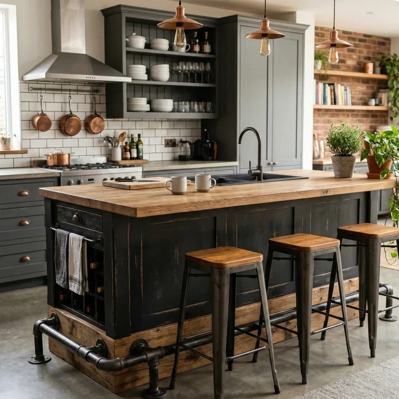 Kitchen Island Bar Ideas