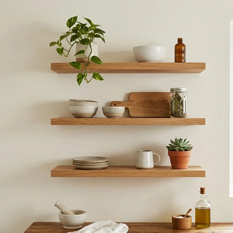 Blank Wall in Kitchen Ideas