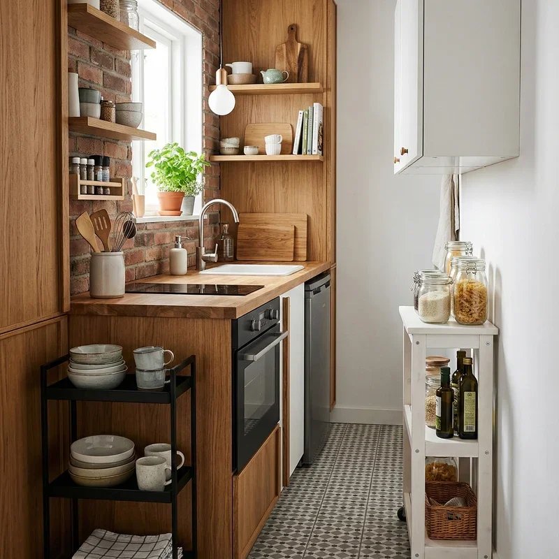 Tiny Galley Kitchen Ideas