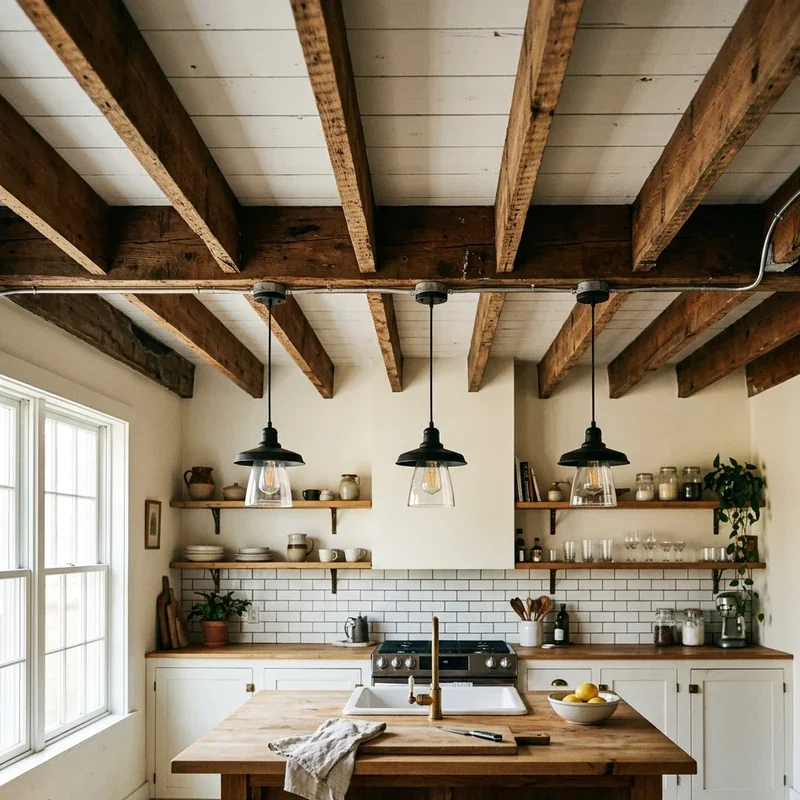 DIY Kitchen Ceiling Ideas