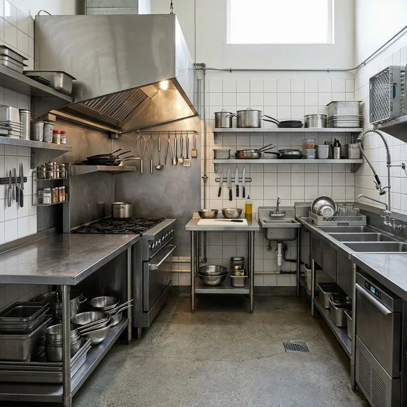 Small Commercial Kitchen Ideas