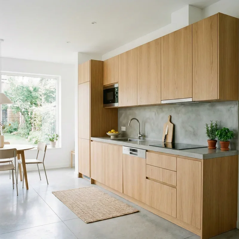 Square Kitchen Layout Ideas