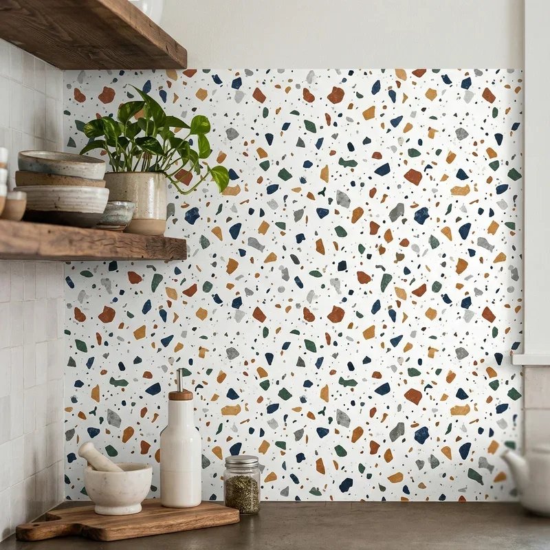 Wallpaper Backsplash Ideas