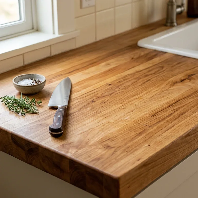 How to Finish a Butcher Block Countertop