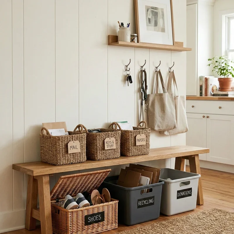 Kitchen Drop Zone Ideas