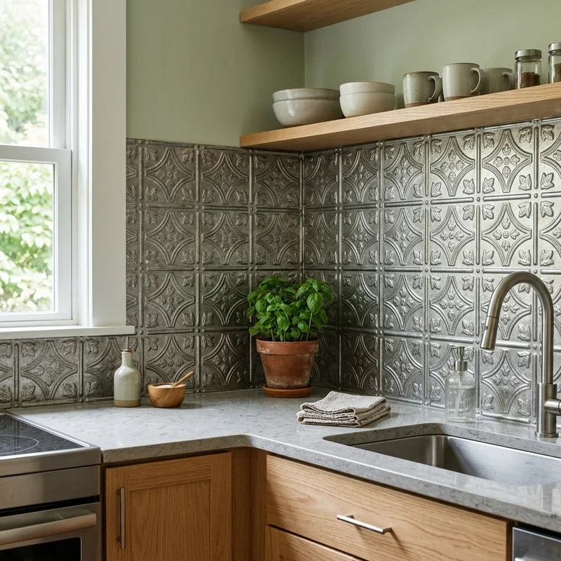 Non Tile Kitchen Backsplash Ideas