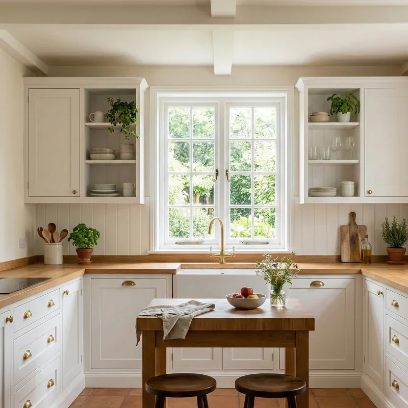 Square Kitchen Layout Ideas