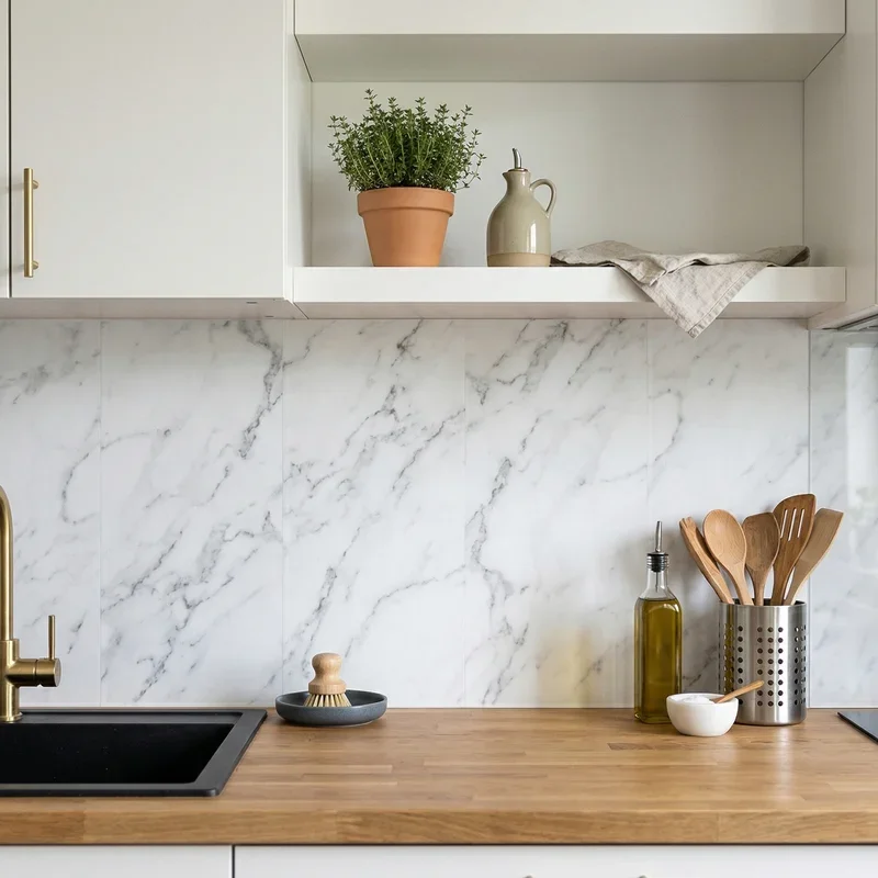 Renter Friendly Backsplash Ideas