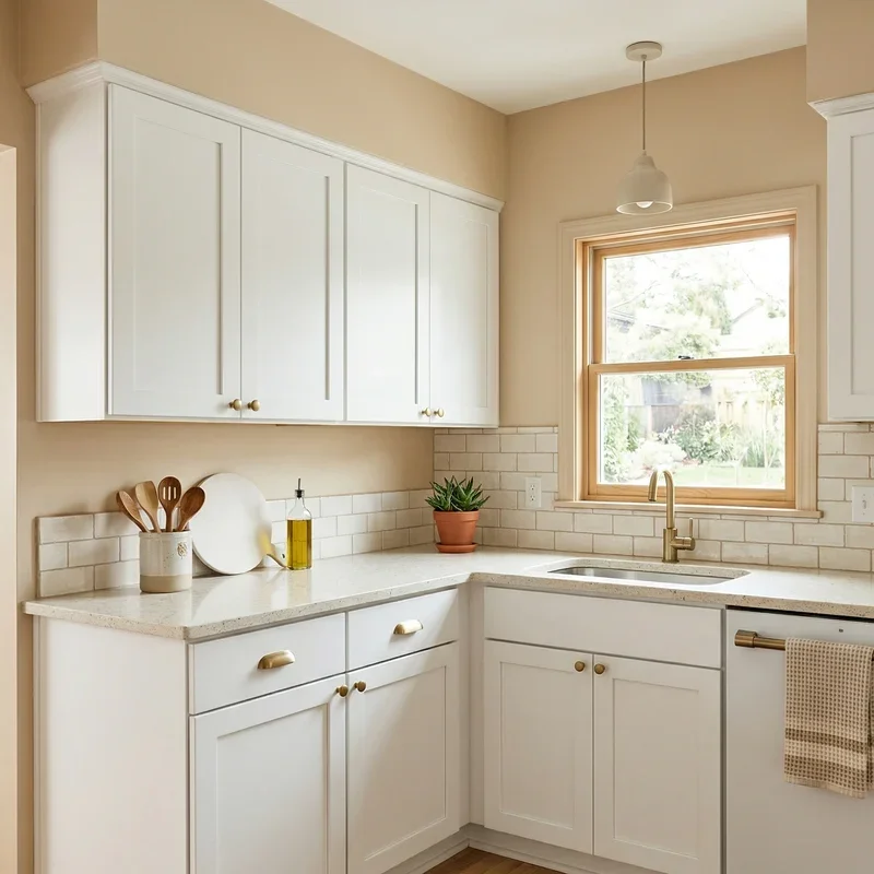 Kitchen Wall Color Ideas with White Cabinets