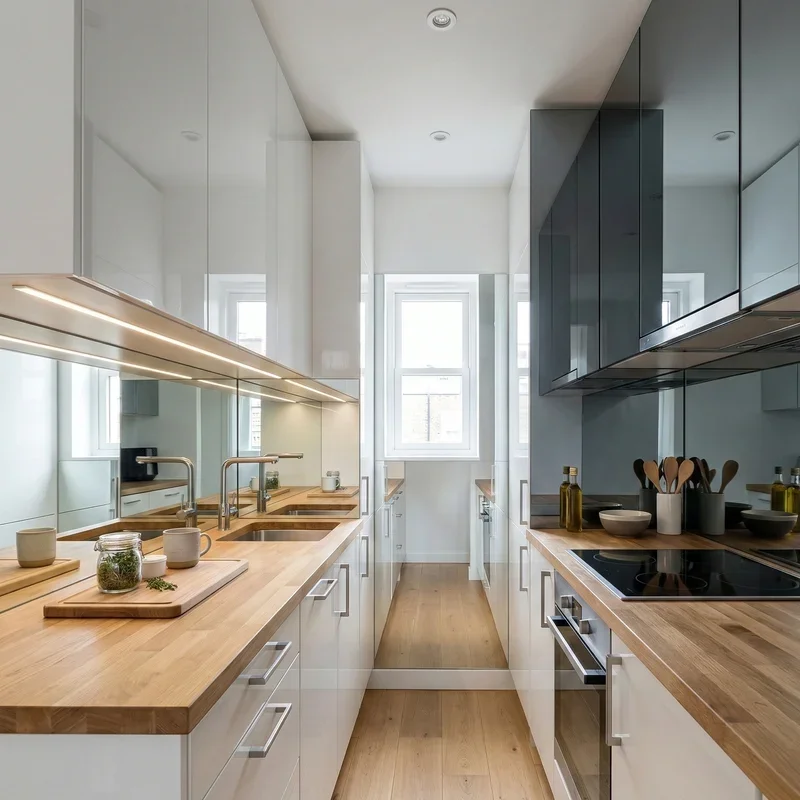 Tiny Galley Kitchen Ideas