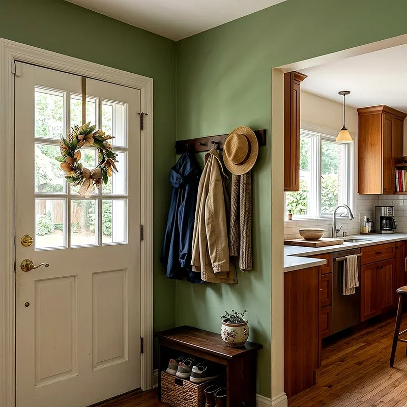 Front Door Into Kitchen Ideas