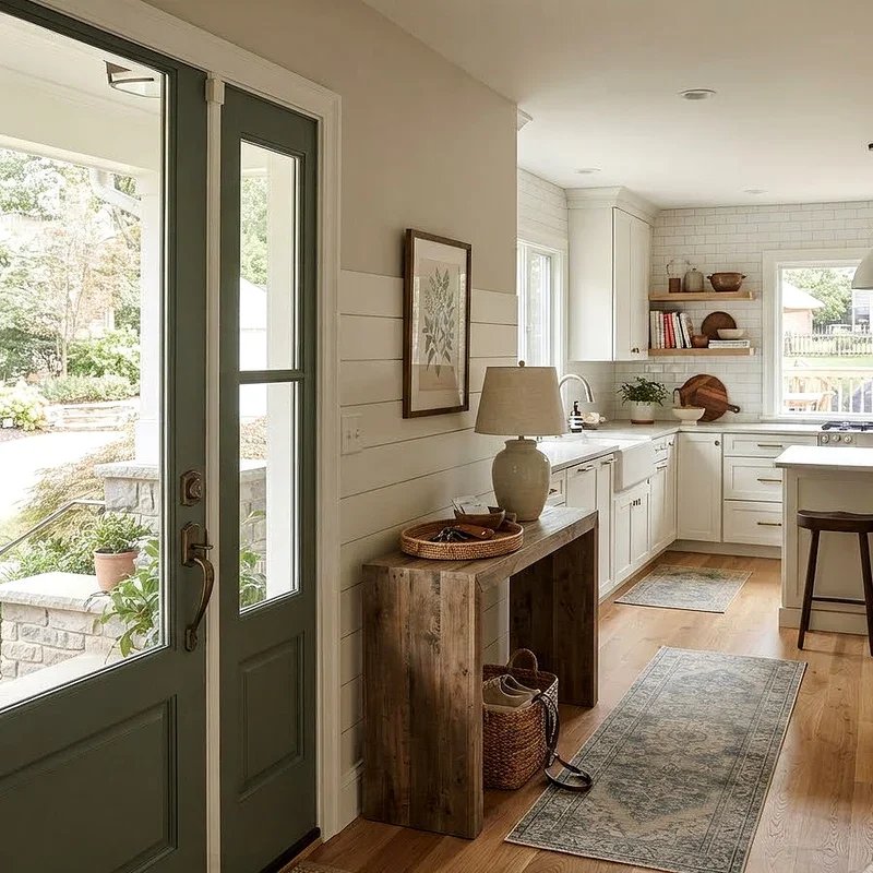 Front Door Into Kitchen Ideas
