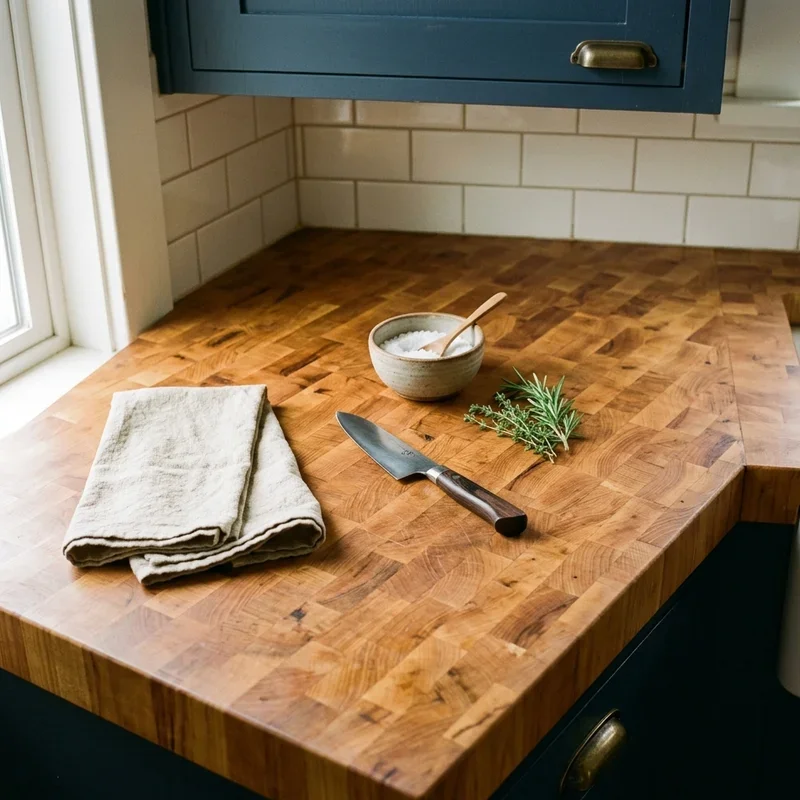 How to Finish a Butcher Block Countertop Step by Step