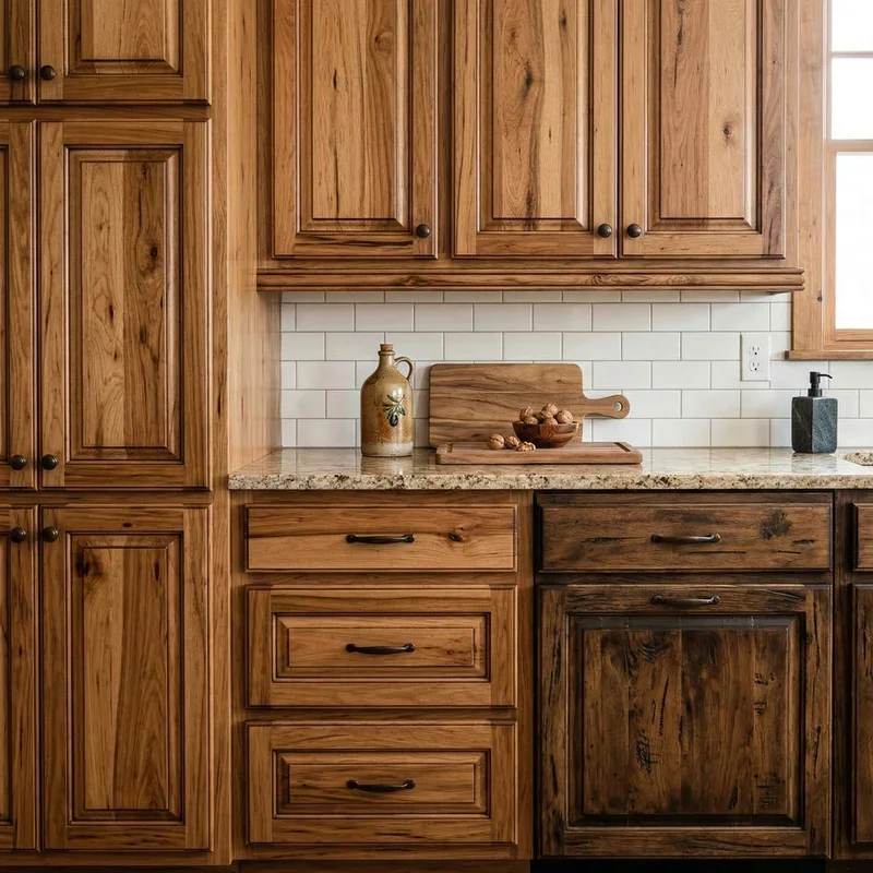 Hickory Kitchen Cabinet Ideas