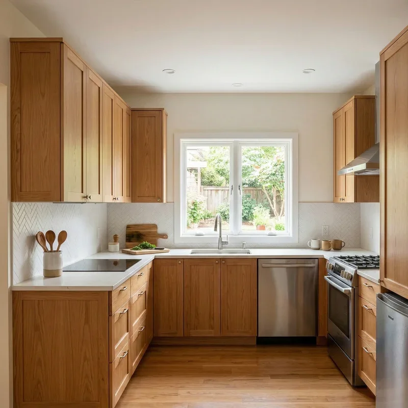 Square Kitchen Layout Ideas