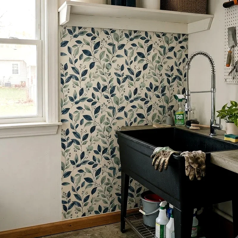 Utility Sink Backsplash Ideas