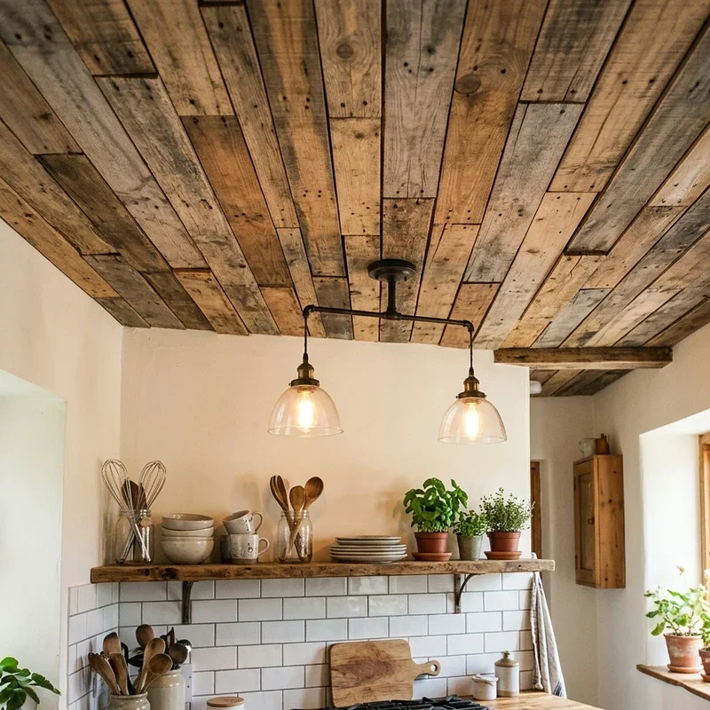 DIY Kitchen Ceiling Ideas