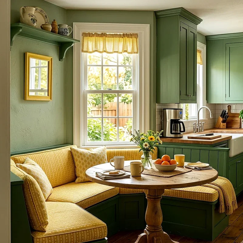 Green and Yellow Kitchen Ideas
