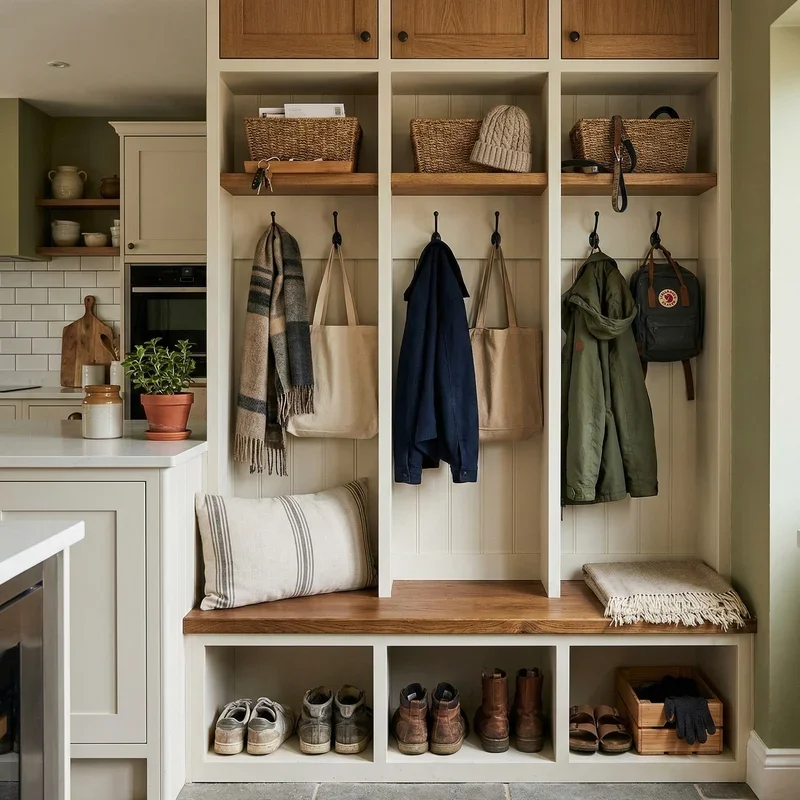 Kitchen Drop Zone Ideas