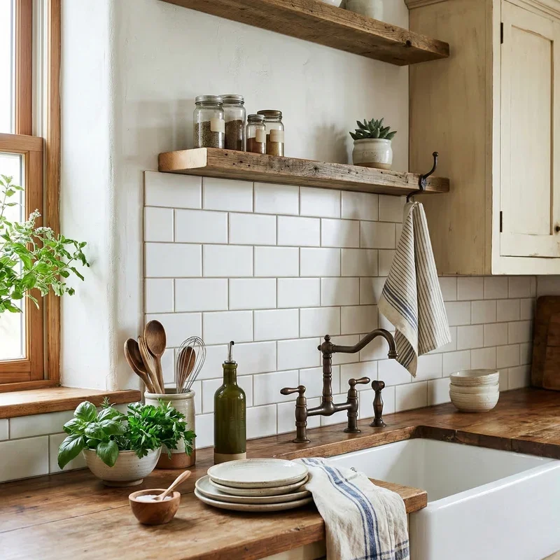 15 Farmhouse Kitchen Backsplash Ideas to Elevate Your Space