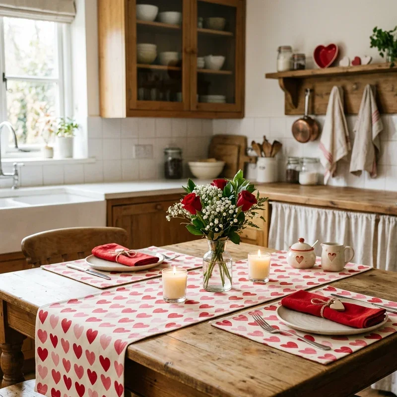 Valentine Kitchen Decor Ideas
