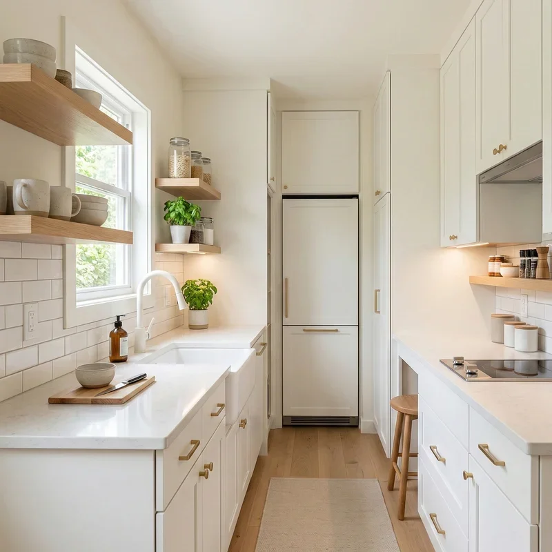 Tiny Galley Kitchen Ideas