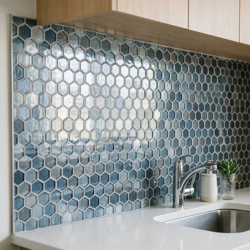 Hexagon Backsplash Ideas