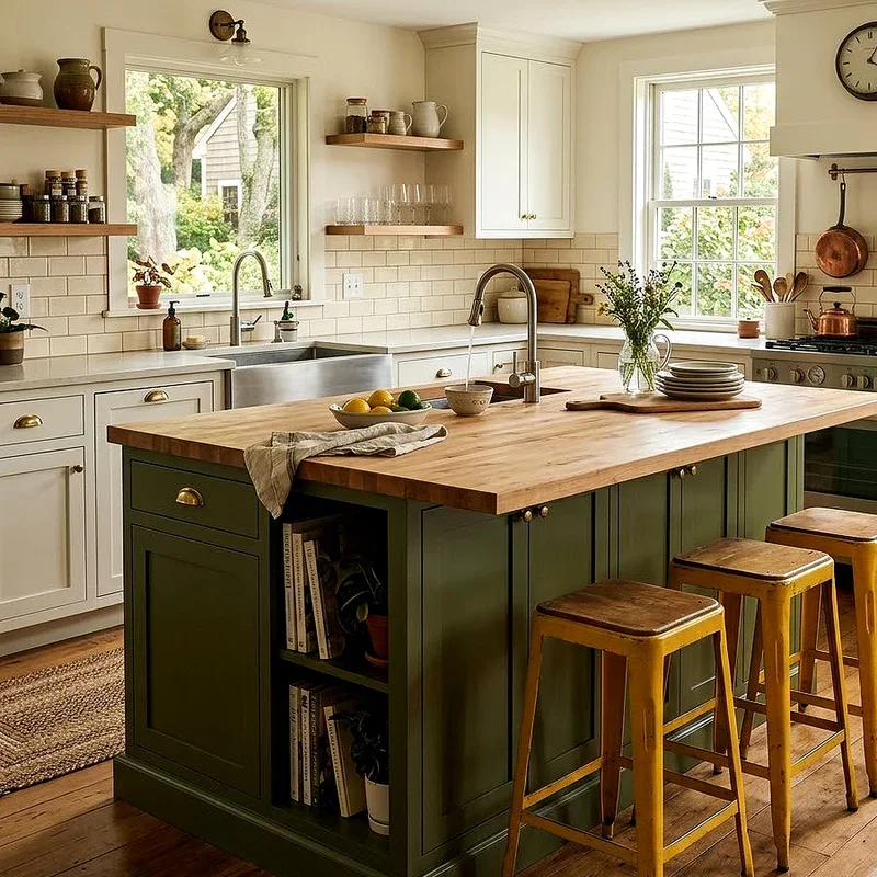 Green and Yellow Kitchen Ideas